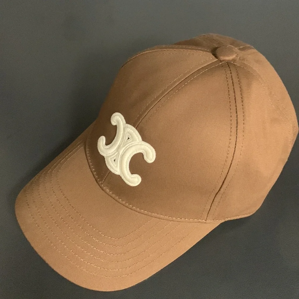 Brown Cap with White Logo - Picture 2 of 4